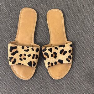 Leopard Sandals